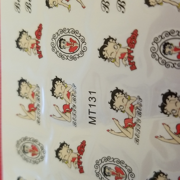 Betty Boop Nail Decals - Picture 4 of 5